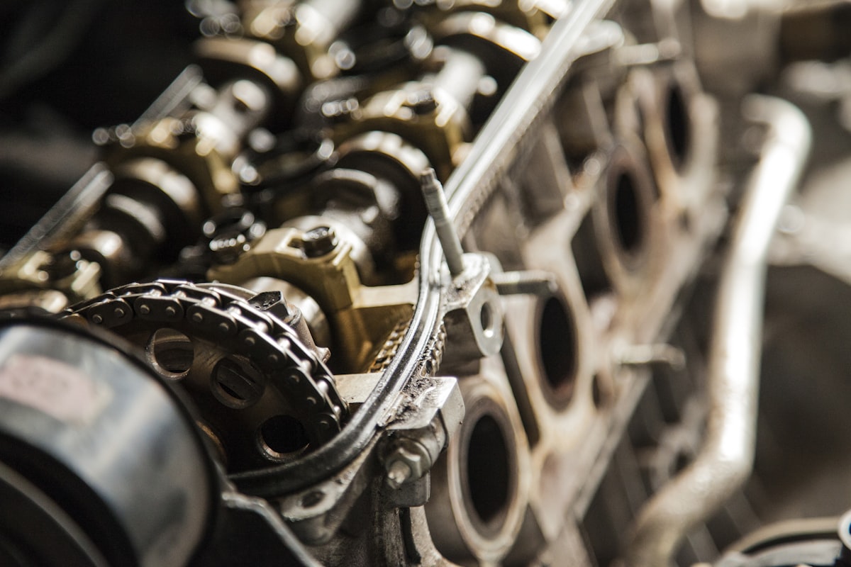 Engine rebuild in progress